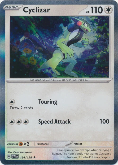 Scarlet & Violet Holo Cyclizar #164/198